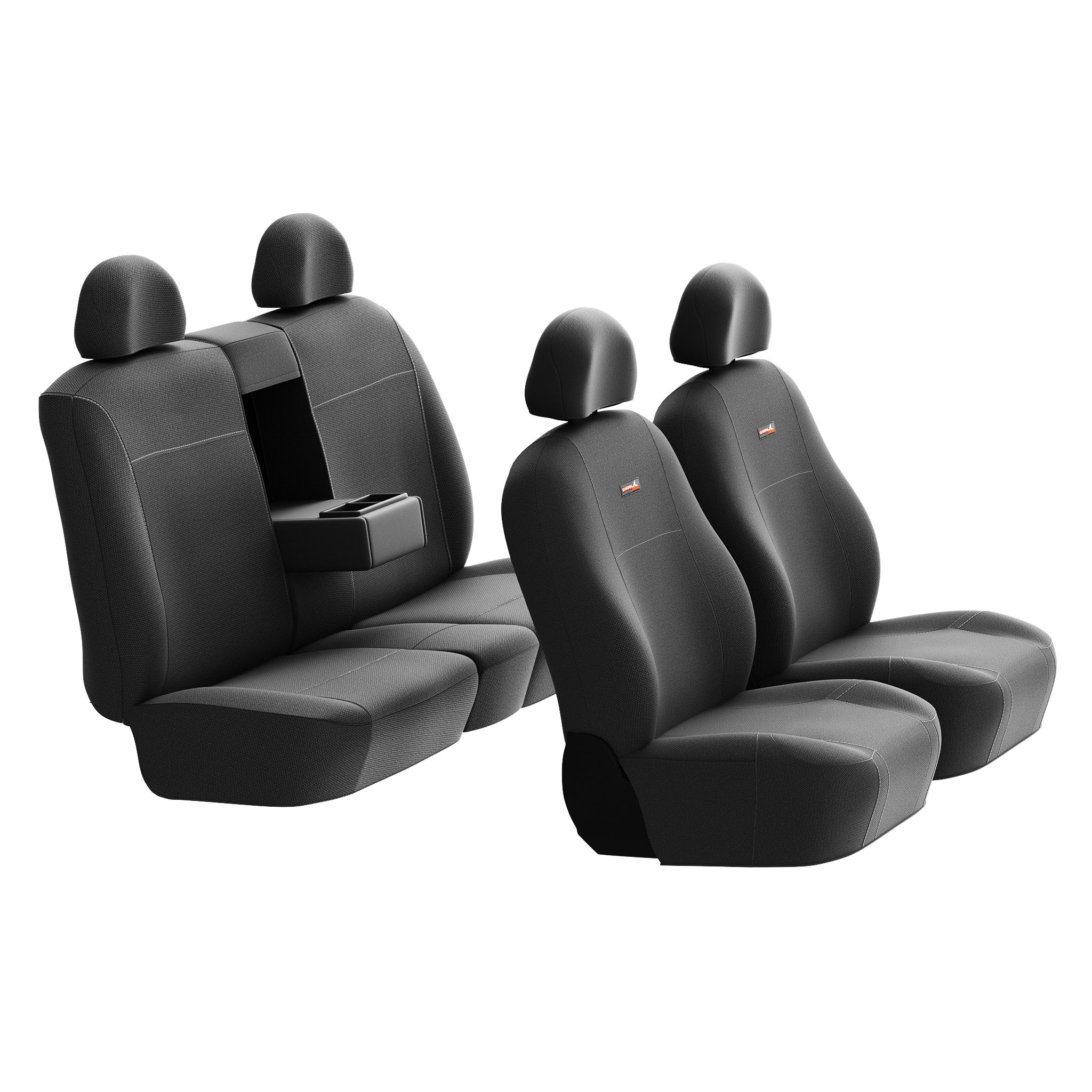 Sharkskin Canvas Seat Covers for Mazda BT-50 UR (Sep/2015–Jun/2020)
