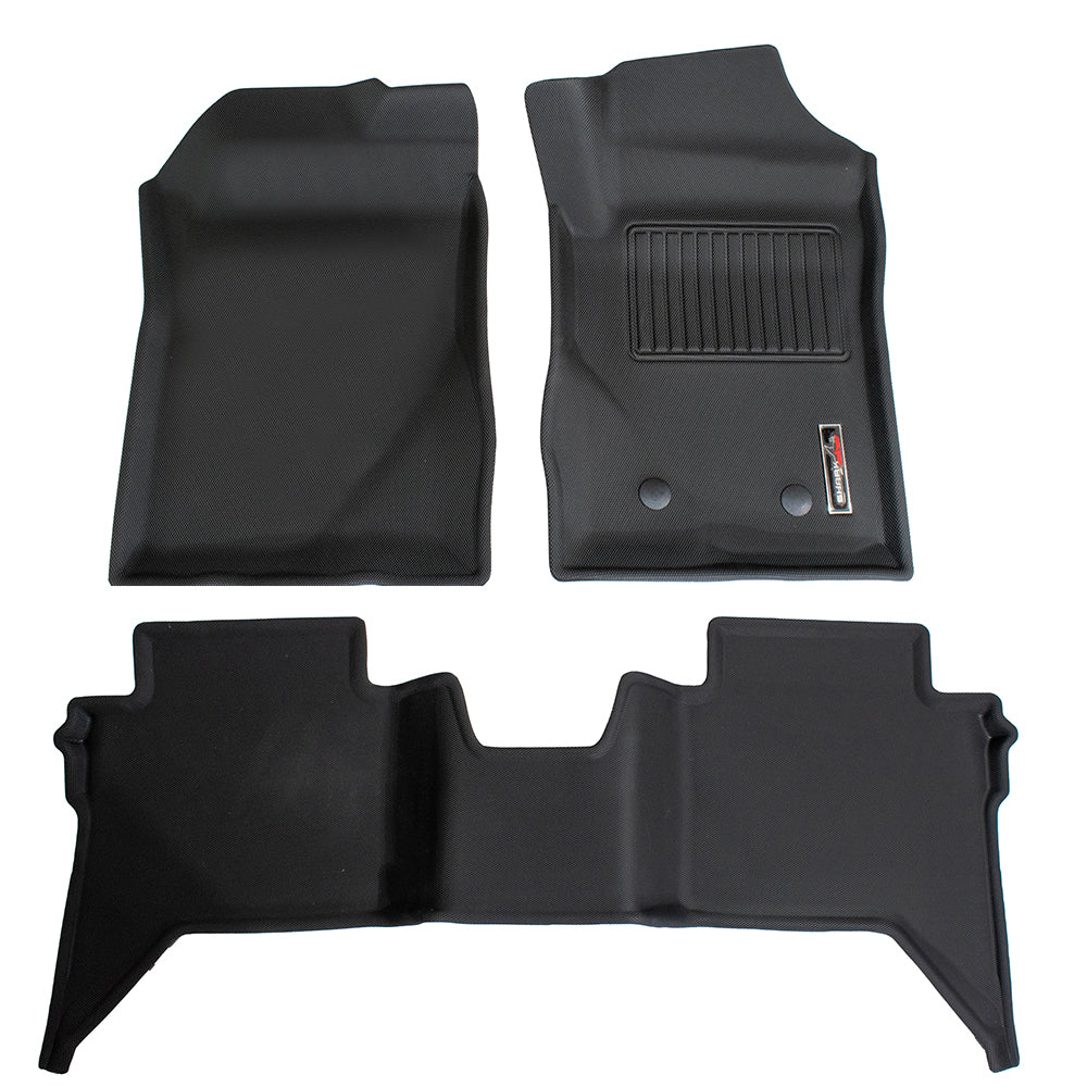 Sharkskin Ford Ranger Dual Cab (Jun/2015–Apr/2022) - Custom-Fit Interior Protection Bundle